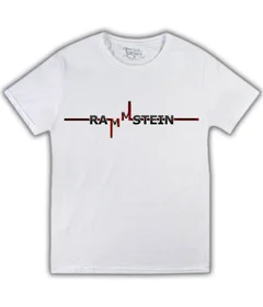 Прикольные футболки: Rammstein пульс